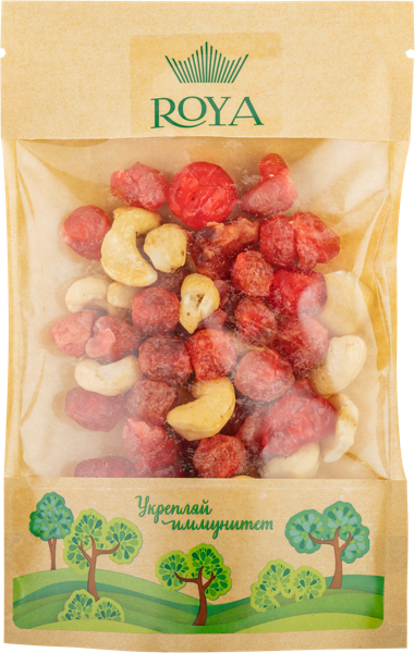 Изображение Ассорти орехи сухофрукты Роя нежность Роя м/у, 100 г