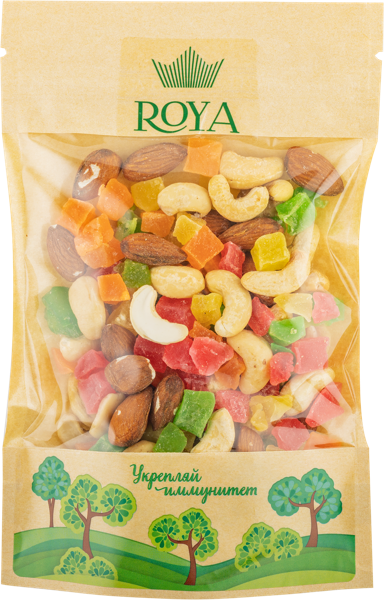 Изображение Ассорти орехи сухофрукты Роя сказка Роя м/у, 110 г