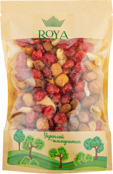 Изображение Ассорти орехи сухофрукты Роя орехи вишня Роя м/у, 130 г