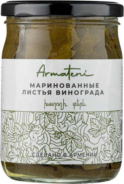 Изображение Виноградные листья Арматени Арматени с/б, 500 г