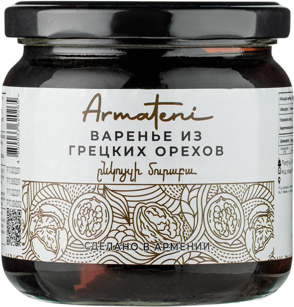 Изображение Варенье из грецких орехов Арматени Арматени с/б, 470 г