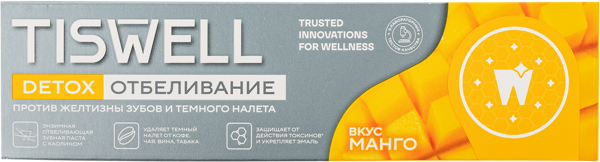Изображение Зубная паста отбеливающая Тисвелл энзимная манго Арнест ЮниРусь ООО к/у, 110 мл