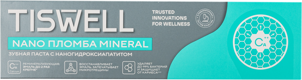 Изображение Зубная паста укрепляющая Тисвелл нано пломба Арнест ЮниРусь ООО к/у, 110 мл