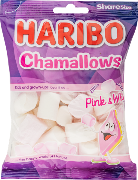 Изображение Маршмеллоу Харибо шамеллоус розовый и белый Харибо м/у, 70 г
