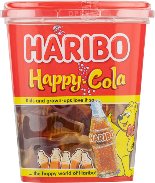 Изображение Мармелад жевательный Харибо хэппи кола Харибо п/б, 150 г