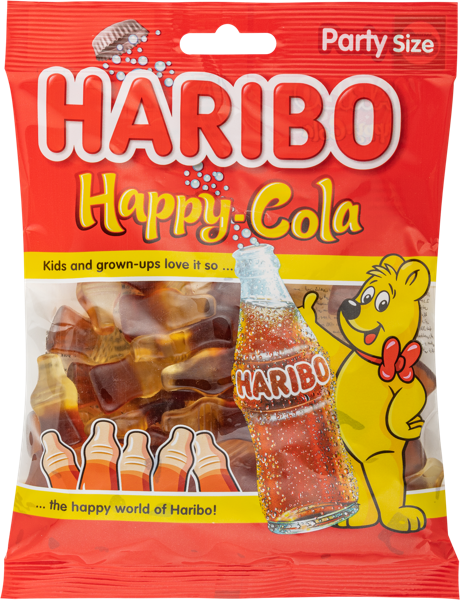 Изображение Мармелад жевательный Харибо хэппи кола Харибо м/у, 160 г