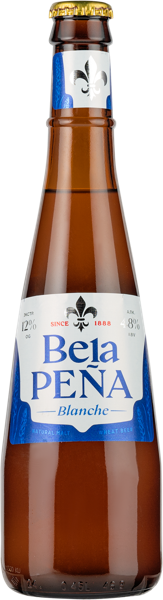 Изображение Пиво светлое Лагер 4,8% н/ф Бела Пена пшеничное Завод Трехсосенский с/б, 0,45 л