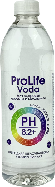 Изображение Вода негаз рН 8,2 Пролайф питьевая ПК Спринг п/б, 0,5 л