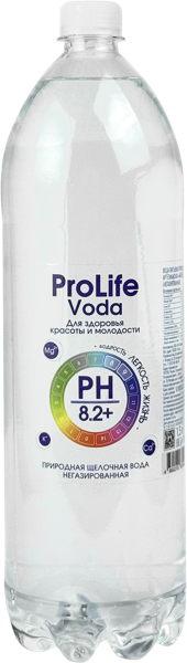 Изображение Вода негаз рН 8,2 Пролайф питьевая ПК Спринг п/б, 1,5 л