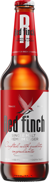 Изображение Пиво светлое Лагер 4,4% Ред Финч АБ ИнБев с/б, 0,45 л
