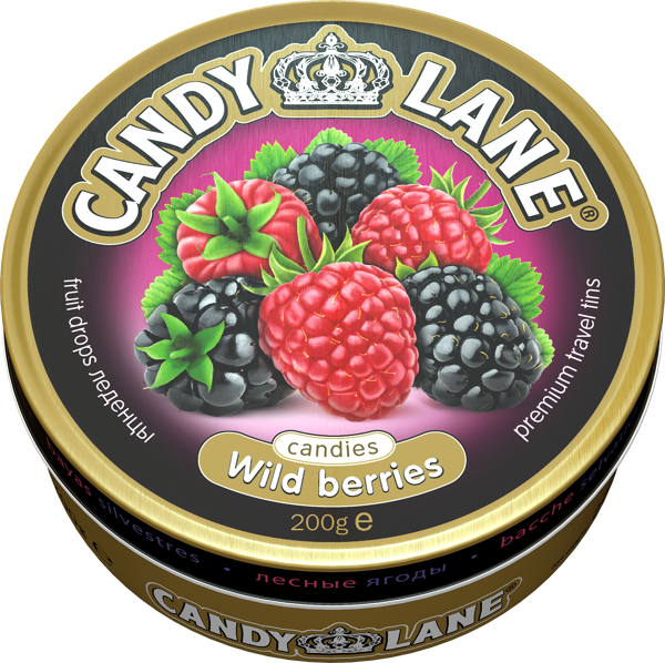 Изображение Карамель Кэнди Лейн лесные ягоды Сладкая сказка ж/б, 200 г