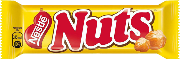 Изображение Батончик Натс с лесным орехом и нугой Нестле м/у, 50 г