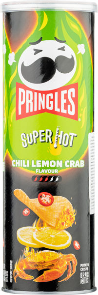 Изображение Чипсы картофельные Принглс лимон краб острые Келлогс п/у, 110 г