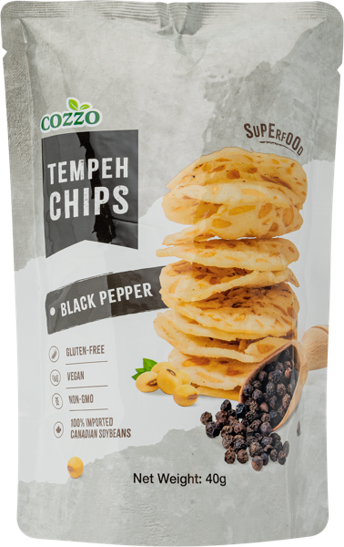 Изображение Чипсы из соевых бобов тапиоки Коцо черный перец Коцо фуд м/у, 40 г