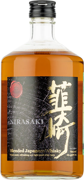 Изображение Виски купажированный Нирасаки 6 месяцев Санфудс п/у, 0,7 л