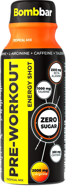 Изображение Напиток пре-воркаут Бомббар тропический микс Фитнес Фуд п/б, 100 г