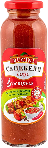 Изображение Соус томатный Бучини сацебели острый Крук А А с/б, 250 мл
