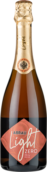 Изображение Напиток розовый игристый п/сл Абрау Лайт зеро безалкогольный ООО Лоза с/б, 0,75 л