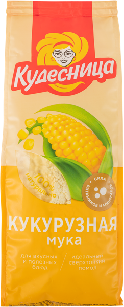 Изображение Мука кукурузная КУдесница Петербургский МК м/у, 500 г
