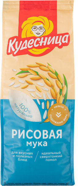 Изображение Мука рисовая КУдесница Петербургский МК м/у, 500 г