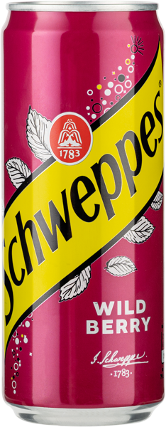 Изображение Напиток газ Швепс Вайлд Берри Оранжина ж/б, 0,33 л
