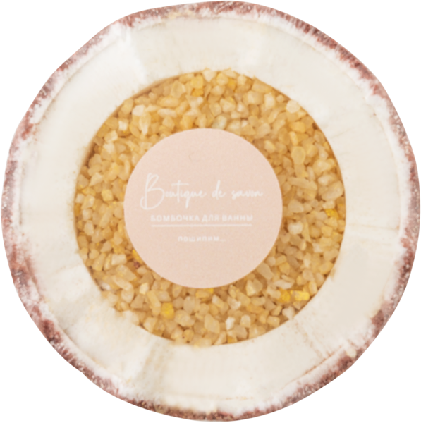 Изображение Гейзер для ванны Бутик де савон кокос Миникеева А.С. ИП м\у, 185 г