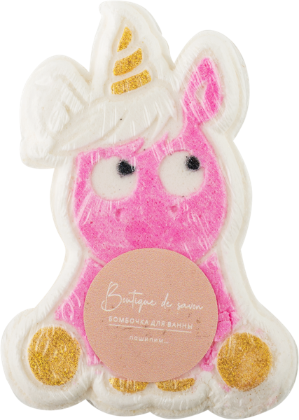 Изображение Гейзер для ванны Бутик де савон единорог Миникеева А.С. ИП м\у, 130 г