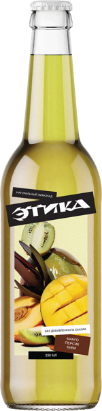 Изображение Напиток газ Этика манго персик киви ВЛ с/б, 0,33 л