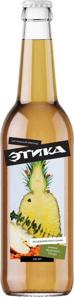 Изображение Напиток газ Этика Ананас облепиха Груша ВЛ с/б, 0,33 л
