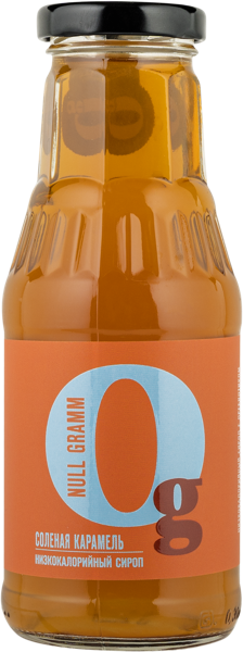 Изображение Сироп низкокалорийный Ноль грамм соленая карамель Здоровые продукты с/б, 330 г
