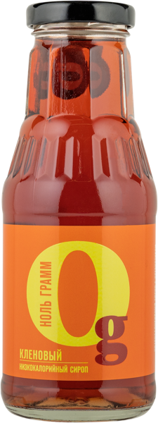 Изображение Сироп низкокалорийный Ноль грамм кленовый Здоровые продукты с/б, 330 г