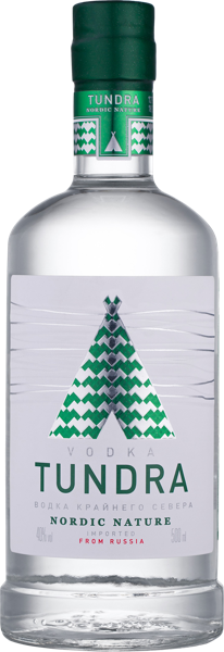 Изображение Водка Спирт Альфа 40% Тундра Нордик Нейче Татспиртпром с/б, 0,5 л