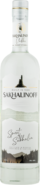 Изображение Водка Спирт Альфа 40% Сахалинофф ЛВЗ Вереск с/б, 0,5 л