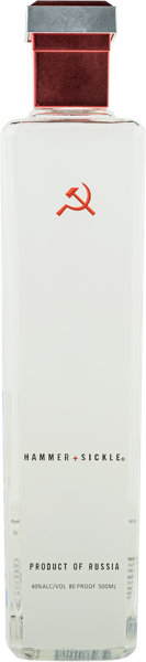 Изображение Водка Спирт Люкс 40% Серп и Молот ЛВЗ Вереск с/б, 0,5 л