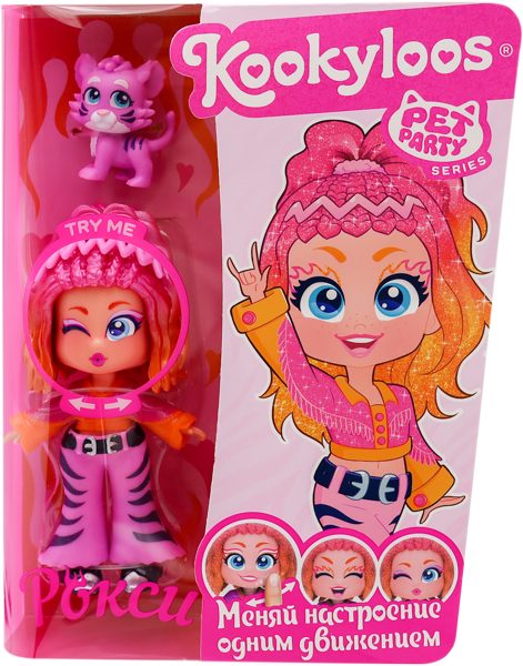 Изображение Кукла 11см Кукилоос Рокси и питомец Меджик бокс тойс п/у, 1 шт