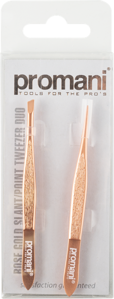 Изображение Пинцет для бровей Промани заостренный и тонкий Реплин п/у, 2 шт
