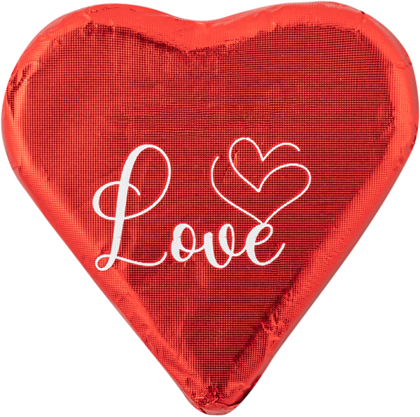 Изображение Шоколад молочный Диппо сердце с начинкой Зирве чиколата м/у, 18 г