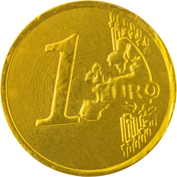 Изображение Шоколад молочный Диппо монета золотая Зирве чиколата м/у, 18 г