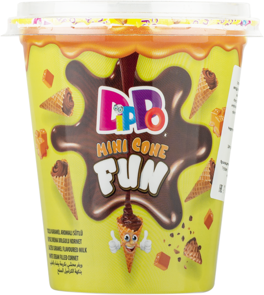 Изображение Вафельные рожки Диппо соленая карамель Зирве чиколата п/б, 70 г