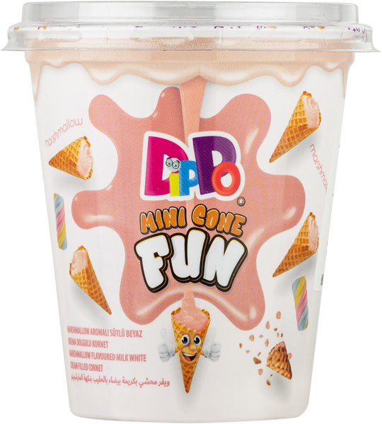 Изображение Вафельные рожки Диппо с Маршмеллоу Зирве чиколата п/б, 70 г