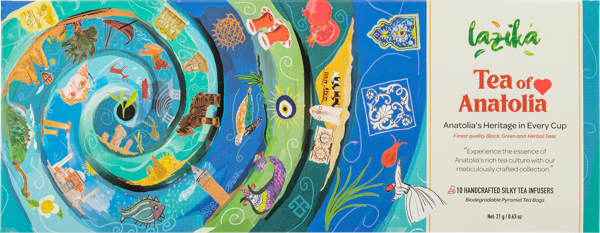 Изображение Чай в пакетиках Лазика ассорти травяной Лазика к/у, 10*2,1 г