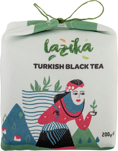 Изображение Чай черный Лазика Лазика м/у, 200 г