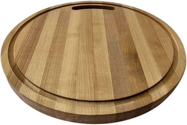 Изображение Доска 29см разделочная Гармония береза круглая Гармония , 1 шт