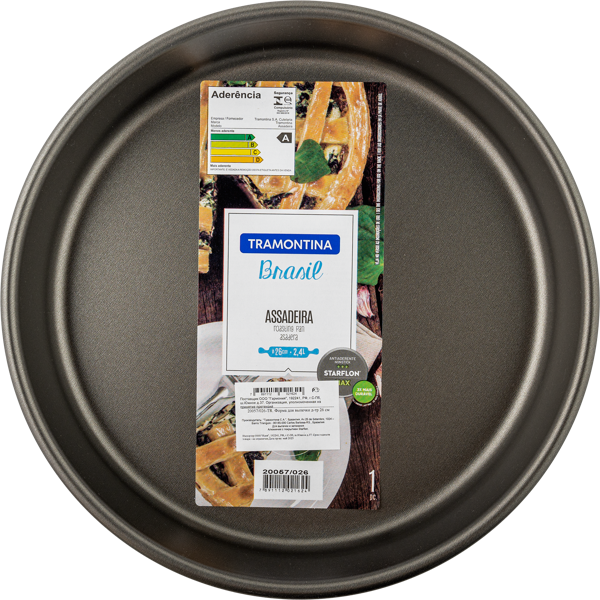 Изображение Форма 26см для выпечки Трамонтина алюминиевая Трамонтина , 1 шт