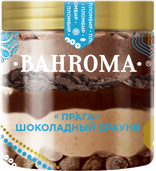 Изображение Мороженое пломбир Бахрома шок брауни Прага Шин Лайн пу, 320 г