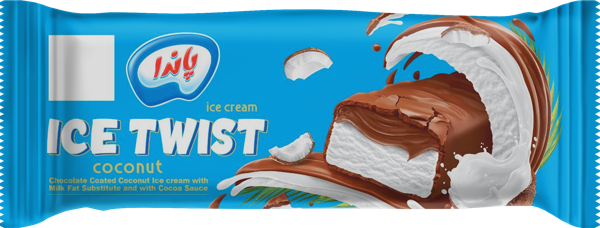 Изображение Мороженое в шоколадной глазури Айс Твист кокосовое Михан Фуд м/у, 60 г