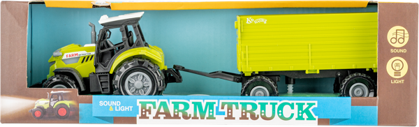 Изображение Машина 26см Купман трактор фермерский Купман Интернэшнл к/у, 1 шт