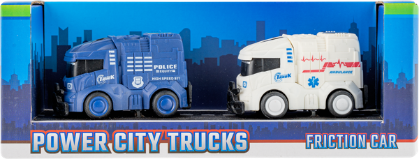 Изображение Машина 8,5см Купман грузовик Купман Интернэшнл к/у, 2 шт