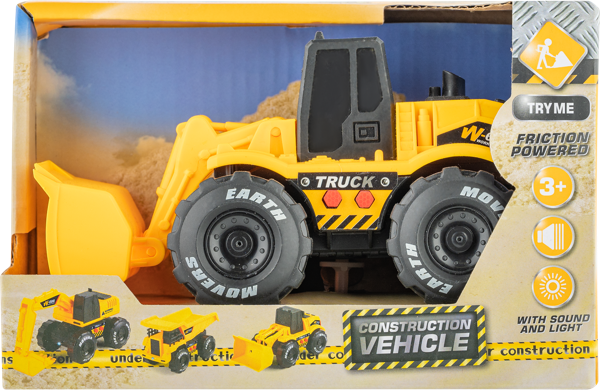 Изображение Машина 15,5см Купман грузовик экскаватор Купман Интернэшнл к/у, 1 шт