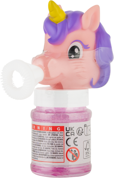 Изображение Мыльные пузыри 30мл Купман единорог Купман Интернэшнл к/у, 1 шт